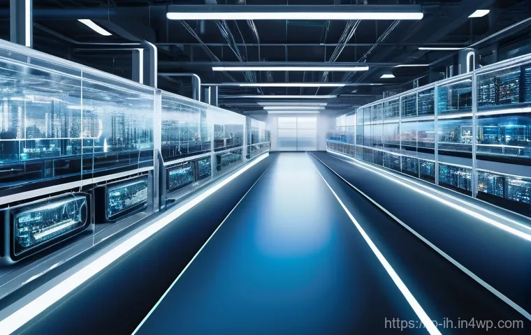 비전 시스템 설계 시 고려해야 할 요소들 - **Prompt 2: Advanced AI Camera Monitoring a Production Line with Real-time Data**
    A sleek, futur...