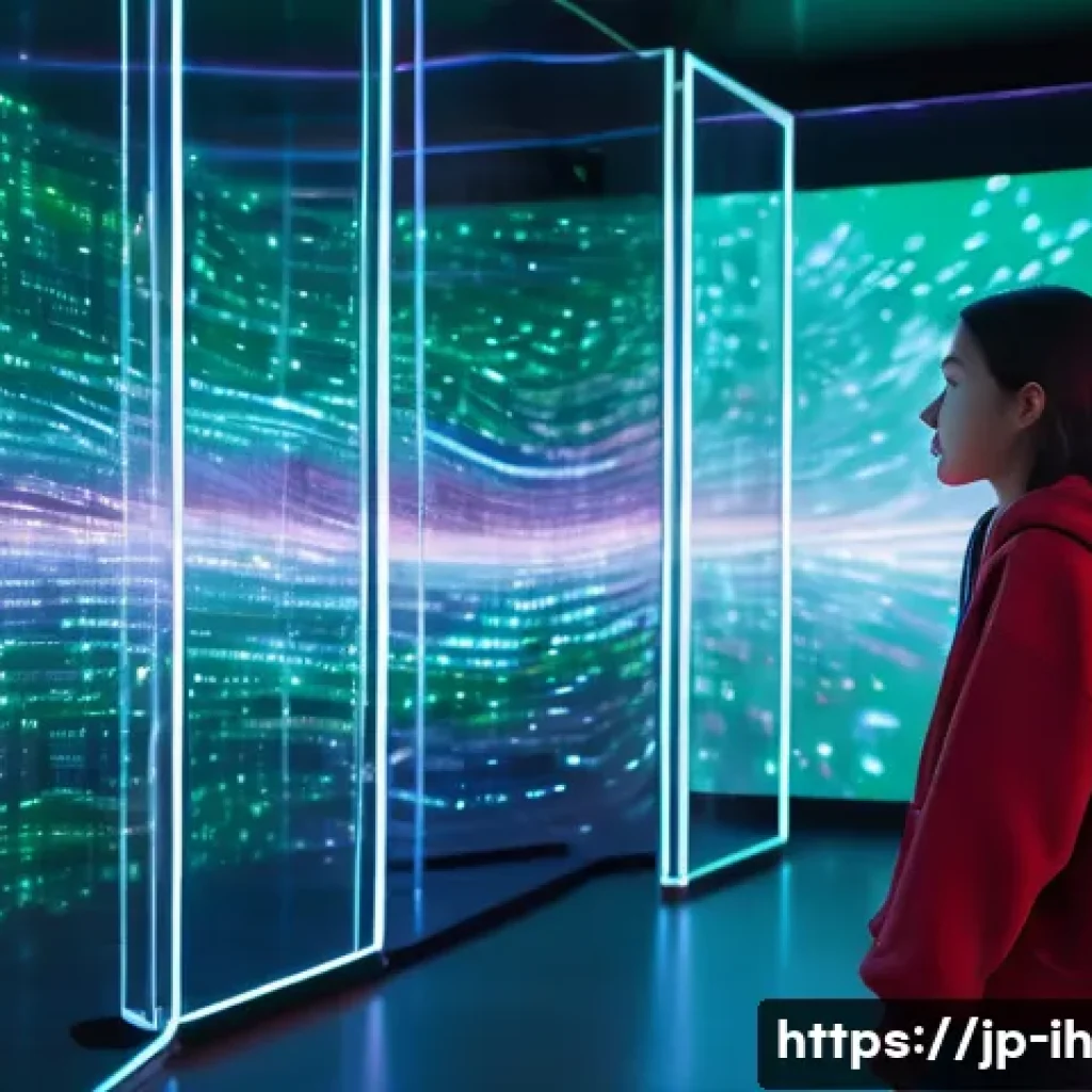 디지털 이미지 프로세싱의 기초 지식 - **Prompt:** A curious young woman, late teens, dressed in a trendy oversized hoodie and jeans, stand...