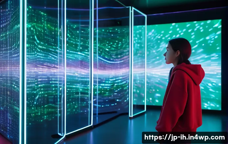 디지털 이미지 프로세싱의 기초 지식 - **Prompt:** A curious young woman, late teens, dressed in a trendy oversized hoodie and jeans, stand...